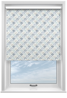 Foxley, Marine - Twist&Fit Roller Blind